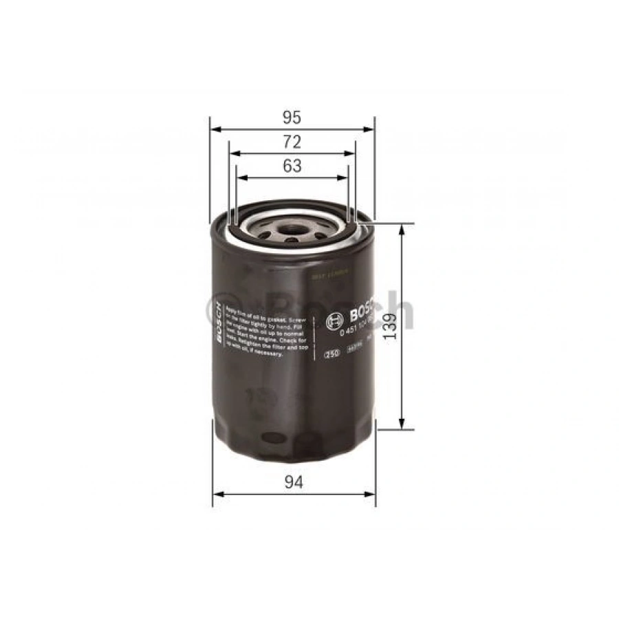 YAG FILTRESI XM3J 6731 AA/90915-30002/90915-30006 RANGER (ER) 2.5 TD 99-06/B2500 (UN) 2.5 D 98-06