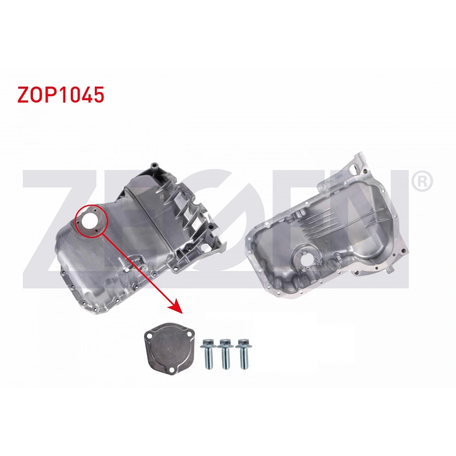 YAG KARTERI ALUMINYUM TAPALI SENSOR DELIKLI / SENSOR DELIKSIZ VOLKSWAGEN PASSAT / AUDI A4 / A6 1.8 T (AEB)