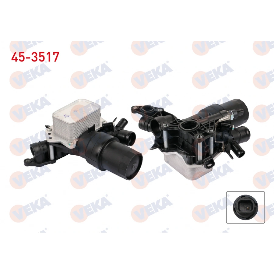 YAG SOGUTUCUSU KOMPLE RENAULT CLIO V / SYMBOL II / MEGANE IV / KANGOO IV / DACIA DUSTER II / LODGY / NISSAN QASHQAI / 1.5, 1.5 DCi / MERCEDES A SERISI (W177) A180d