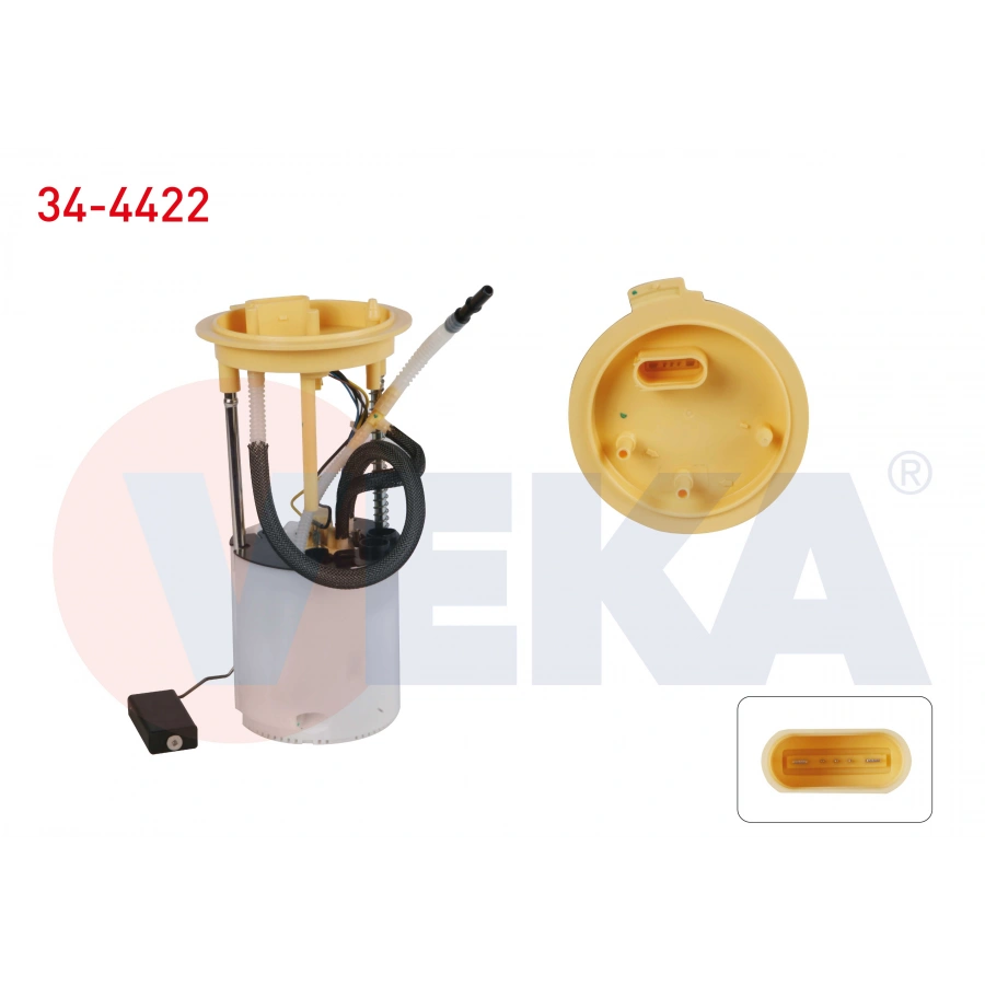 YAKIT DEPO SAMANDIRASI 0.5 BAR VW GOLF VI 1.6 TDI 2008-2013/ GOLF V 1.6 TDI 2003-2009/ AUDI A3 2.0 TDI 2003-2012/ SKODA OCTAVIA 1.9 TDI 1996-2004/ OCTAVIA 1.6 TDI 2004-2012/ SUPERB 1.6 TDI 2010-2015