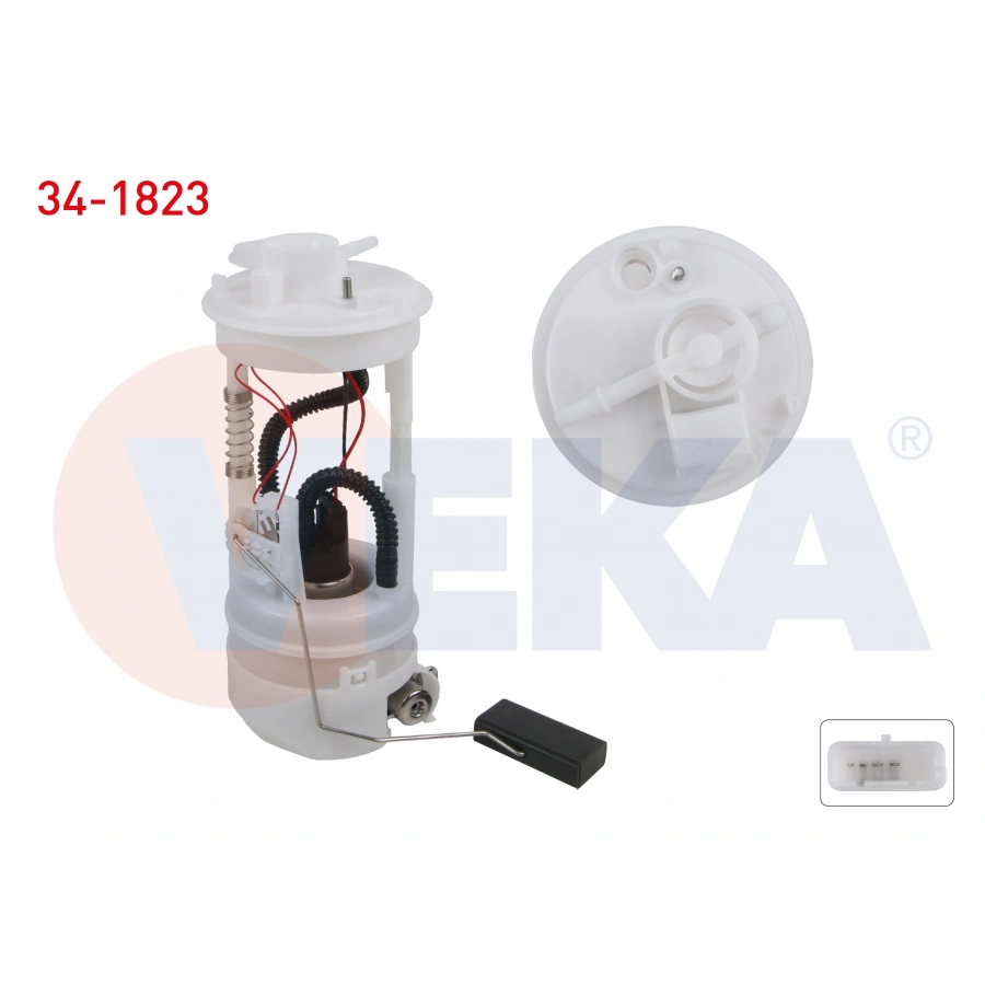 YAKIT DEPO SAMANDIRASI 3 BAR KAFA OLCUSU 123,5mm FIAT MAREA 1.6i 16v 1996-2007 / BRAVA 1.2 16v - 1.6 16v - 1.8 GT 16v 1995-2002 / BRAVO 1.2 16v - 1.6 16v - 1.8 16v 1995-2004