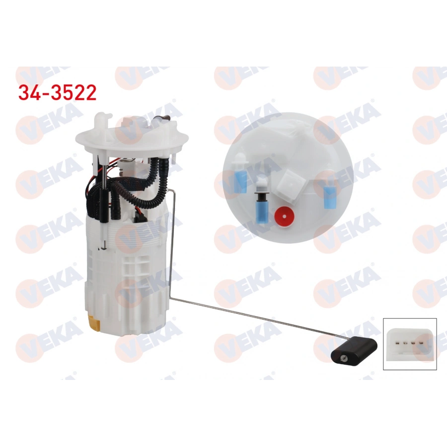 YAKIT DEPO SAMANDIRASI 3 BAR (MOTORLU) RENAULT MASTER III (FV) 2.3 DCI 2010-