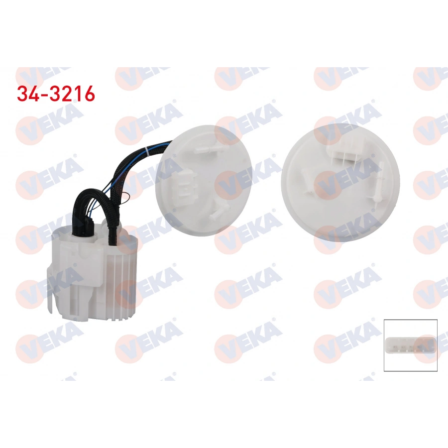 YAKIT DEPO SAMANDIRASI 3 BAR OPEL MERIVA A 1.6 2003-2010