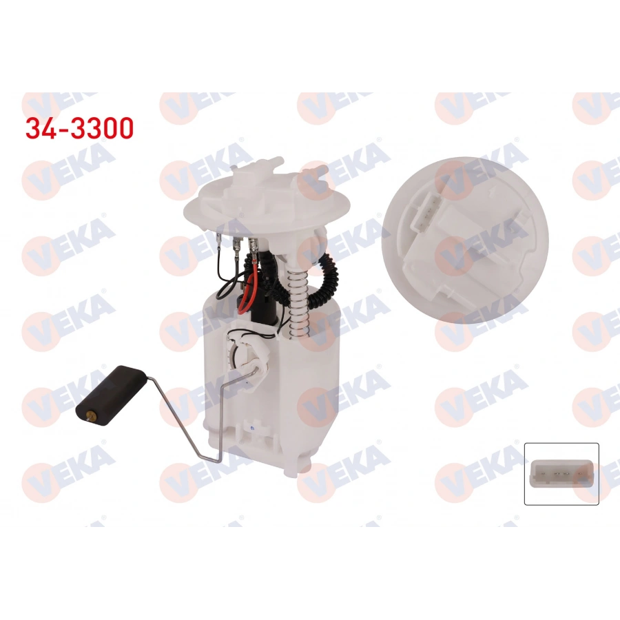 YAKIT DEPO SAMANDIRASI 3 BAR PEUGEOT 206 (2A/C) 1.6i 16v 1998-2006 / 206 (2A/C) 2.0i 1998-2006 / PARTNER (5,5F) 1.4i 1996-2008