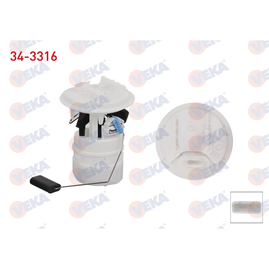 YAKIT DEPO SAMANDIRASI 3 BAR PEUGEOT 207 1.6 2006-2013 / CITROEN C2 1.4 2003-2009