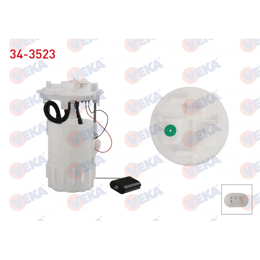 YAKIT DEPO SAMANDIRASI 3 BAR RENAULT TRAFIC II (FL) 1.9 DCI 2001-2014 / TRAFIC II (FL) 2.0 DCI 2001-2014 / OPEL VIVARO (J7) 1.9 CDTI 2002-2014 / VIVARO (J7) 2.0 CDTI 2002-2014