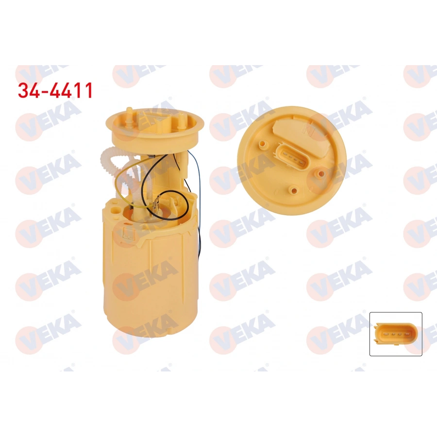 YAKIT DEPO SAMANDIRASI 3 FISLI 0.5 BAR VOLKSWAGEN TRANSPORTER V (7HA,7HH,7EA,7EH) 2.5 TDI 2003-2011