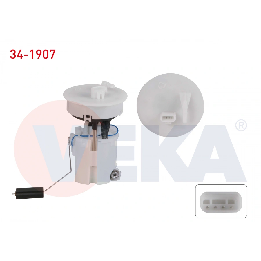 YAKIT DEPO SAMANDIRASI 3.5 BAR FORD FIESTA VI 1.4i 2008-2012/ 1.25i 2008-2012/ MONDEO III 2.0i 16v 2000-2007/ MONDEO III 1.8i 16v 2000-2007