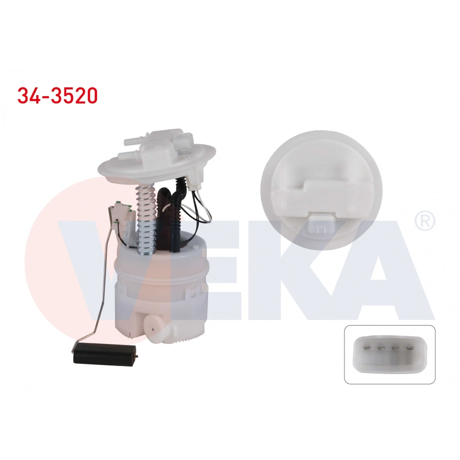 YAKIT DEPO SAMANDIRASI 4 BAR RENAULT CLIO IV 0.9 TCE 2012-