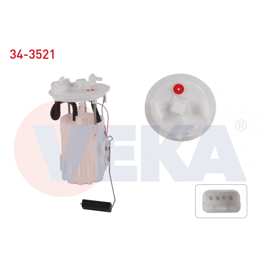 YAKIT DEPO SAMANDIRASI RENAULT KANGOO Express (FC0/1_) 1.5 DCI 2008- / KANGOO (KW0/1) 1.5 DCI 2008-