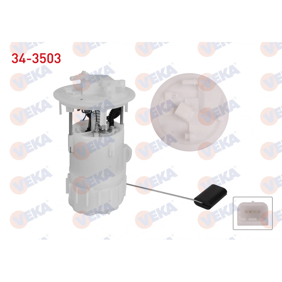 YAKIT DEPO SAMANDIRASI TEK CIKIS 3.5 BAR RENAULT MEGANE II 1.6i 16v 2002-2008 / MEGANE II 1.4 2003- / SCENIC II 1.6 2003-2006