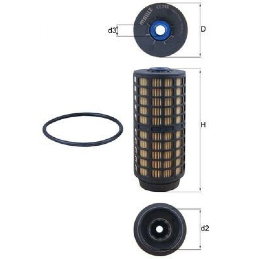 YAKIT FİLTRESİ 208 308 3008 5008 PARTNER BERLINGO C-MAX FOCUS 14 CROSSLAND 17 2.0 TDCI 1.6TD HDI