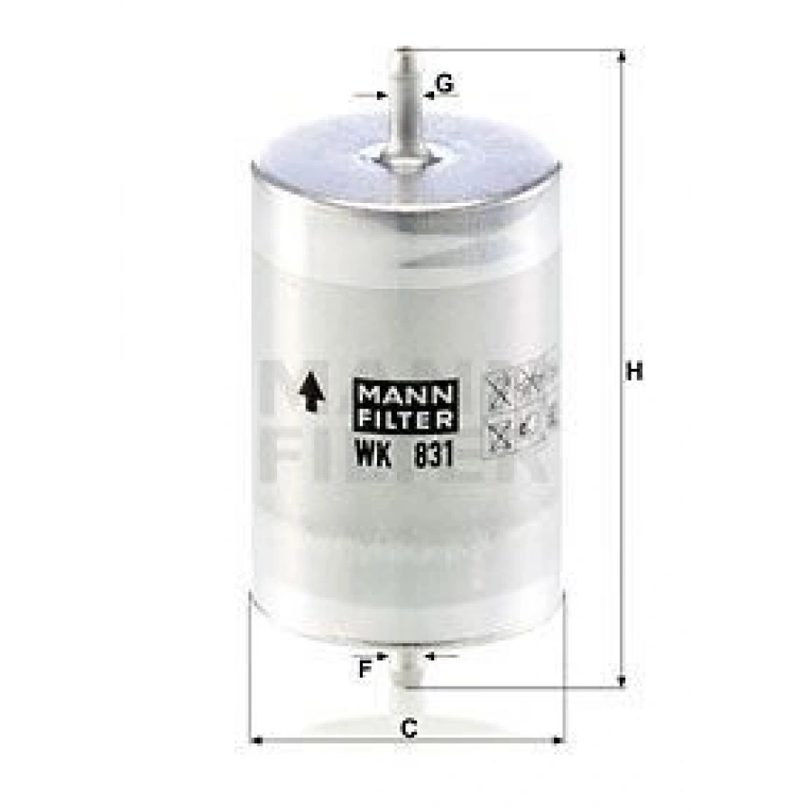 YAKIT FİLTRESİ BMW 1-3-5-6-7-X1 X3 SERISI YM KAMPANYALI