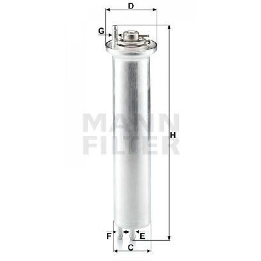 YAKIT FİLTRESİ BMW X5 E53 4.6 İS HP 347HP 07 01-12 06 KAMPANYALI