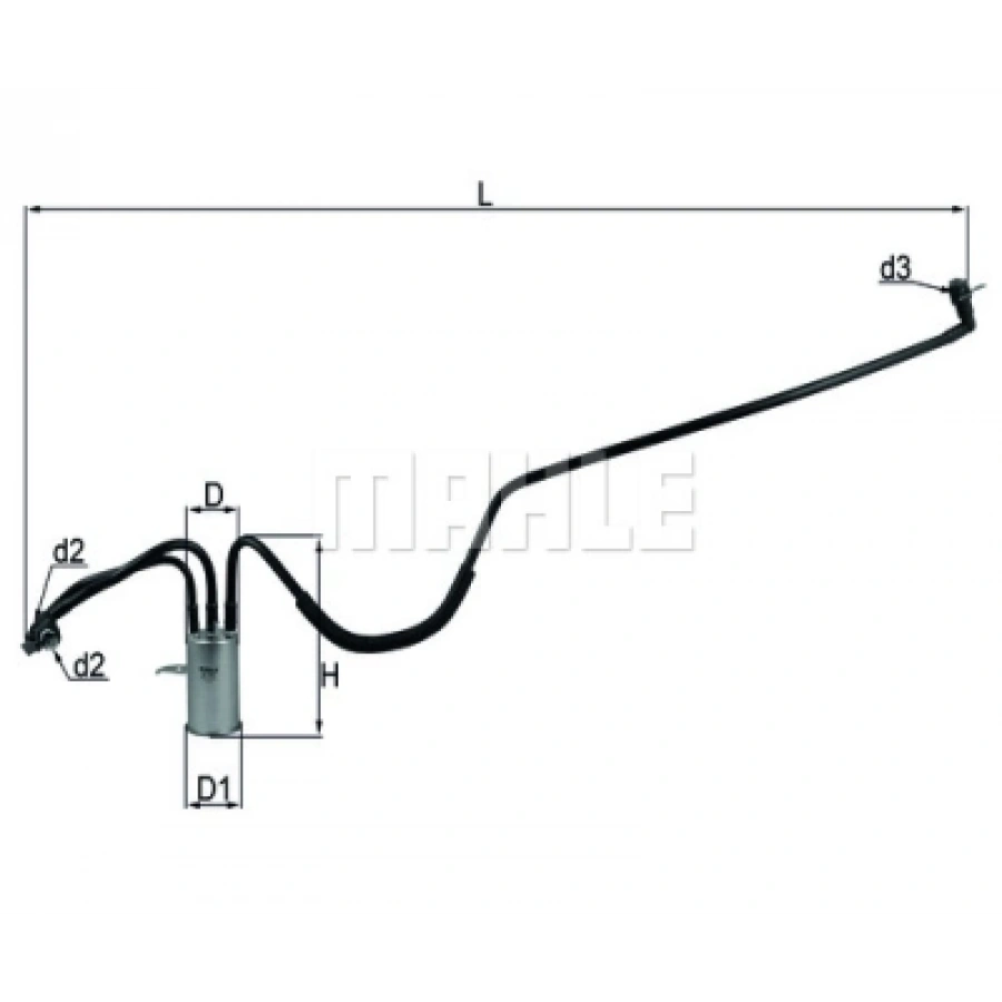 YAKIT FILTRESI CHREYSLER VOYAGER IV 3,3-3,8 00-