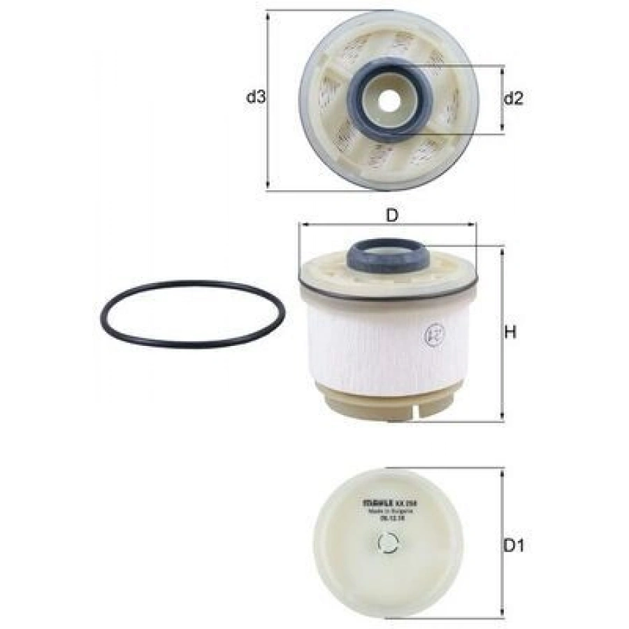 YAKIT FİLTRESİ CMAX II FOCUS KUGA 3008 308 5008 2.0 TDCI