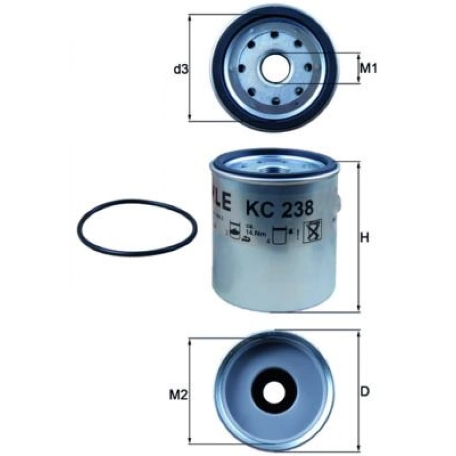 YAKIT FİLTRESİ DISCOVERY 2.7TD 3.0TD 3.0SDV6 RANGE ROVER SPORT 2.TD 3.0TD 3.0T6 WK8022 KAMPANYALI