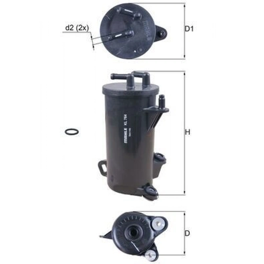 YAKIT FİLTRESİ DİZEL POLO CADDY FELICIA INCA A2 CORDOBA KAMPANYALI