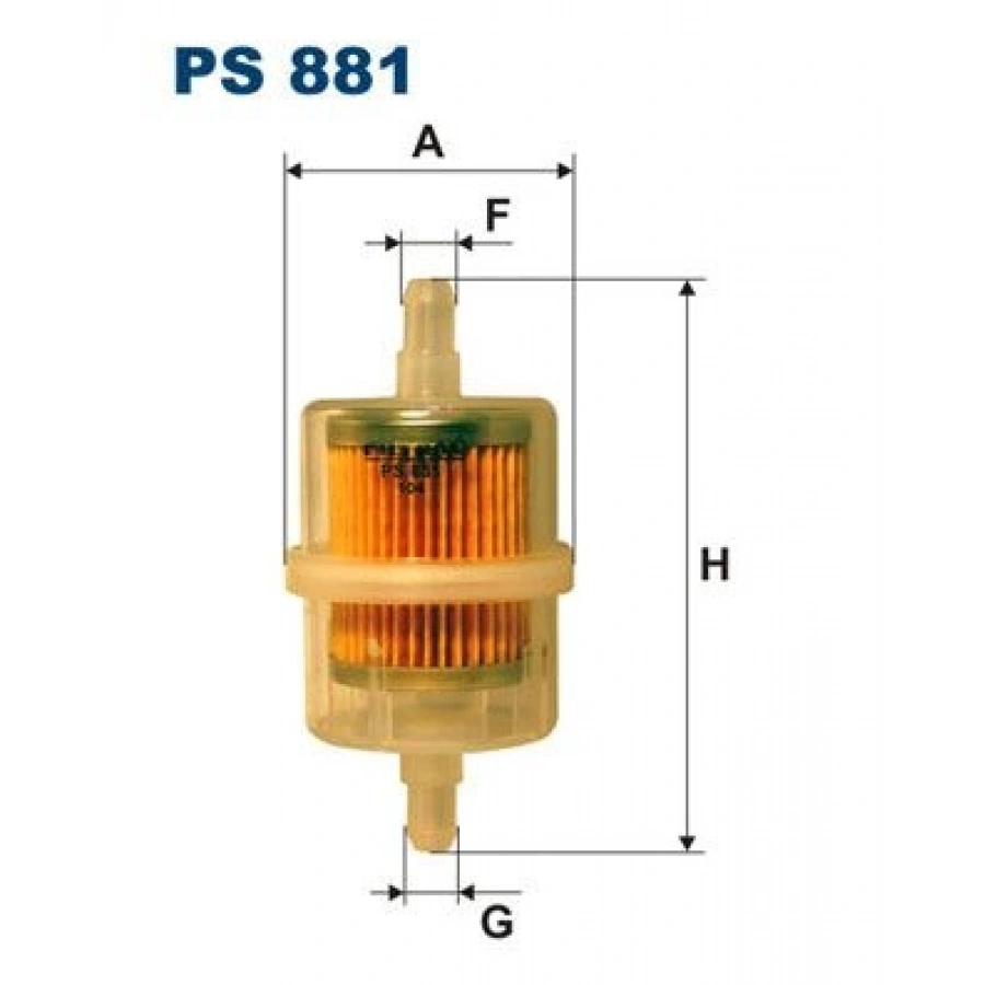 YAKIT FİLTRESİ FIN PS 822 KAMPANYALI