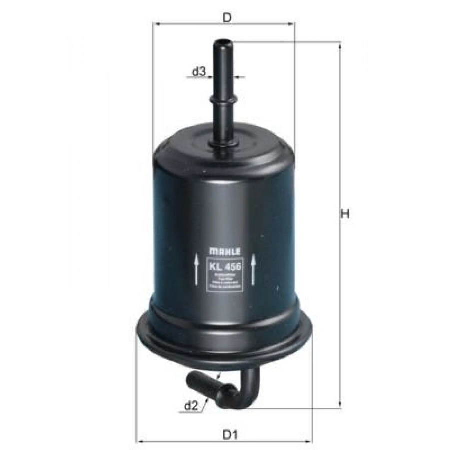 YAKIT FİLTRESİ FIESTA V 1.3.1.4 16V 1.6 16V 01 FUSION 1.4 1.6 02 MAZDA 2 1.4 16 03