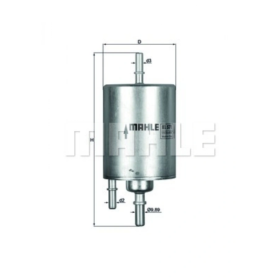 YAKIT FILTRESI H224WK A4-A6-A8 BPG-BDX-BPJ-BPK-CAJA 1,8 TFSI-2,0 TFSI-3,2 FSI 05-11