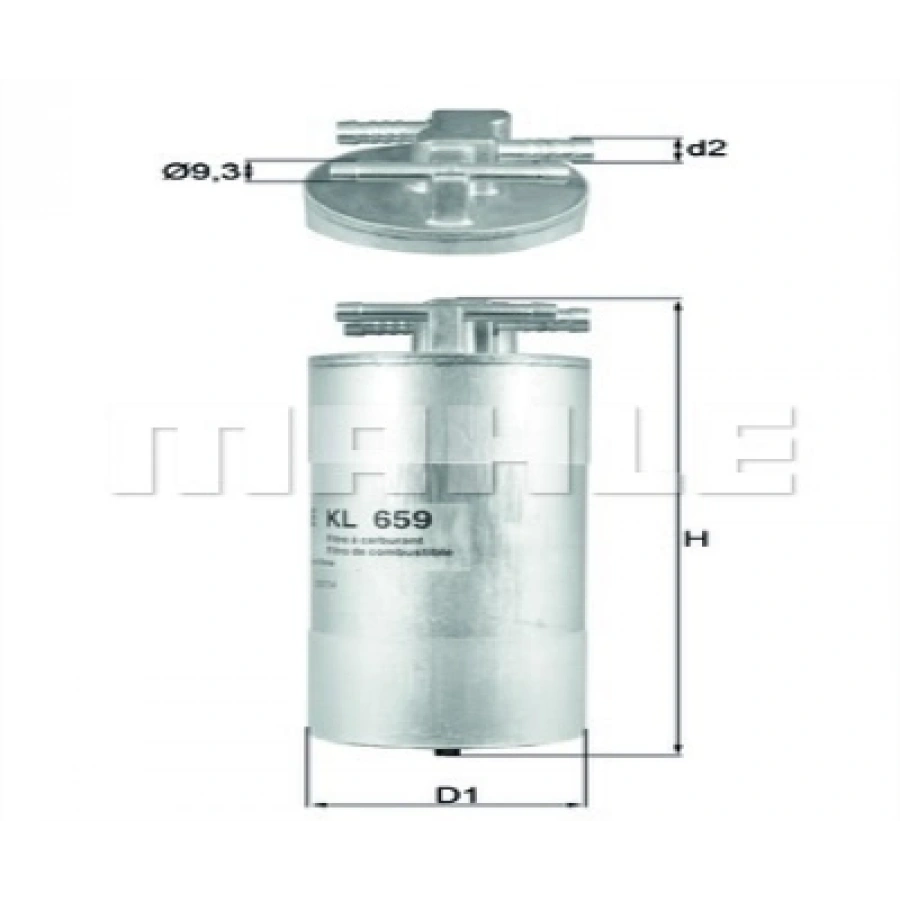 YAKIT FILTRESI H335WK A6 CANA-CANB-CANC-CDYA-CDYB-CDYC 2,7 TDI-3,0 TDI 05-11