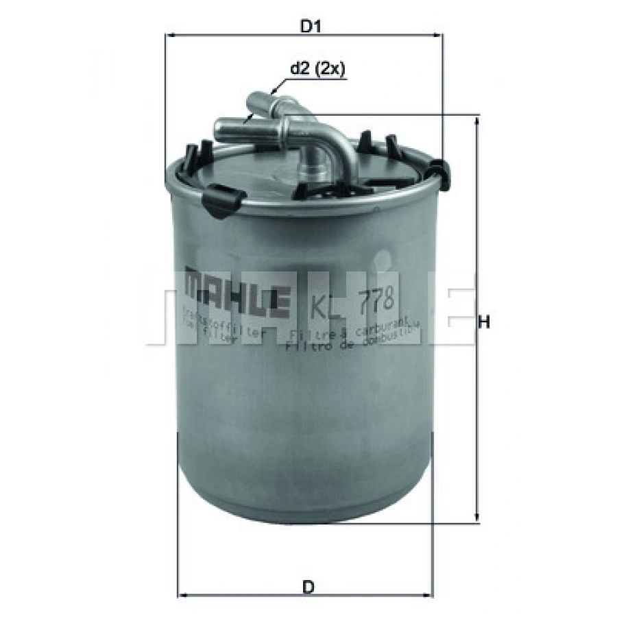 YAKIT FILTRESI H417WK / FC812 POLO-CORDOBA-FABIA-A1 CFWA-CUSA-CUSB-CUTA 1,2 TDI-1,4 TDI 10-