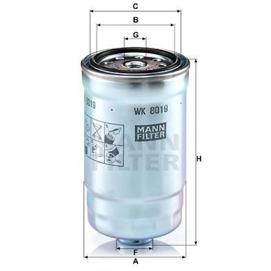 YAKIT FİLTRESİ İ30 İ30 CW FD 1.6 CRDİ 90HP 12 07-06 12 KAMPANYALI