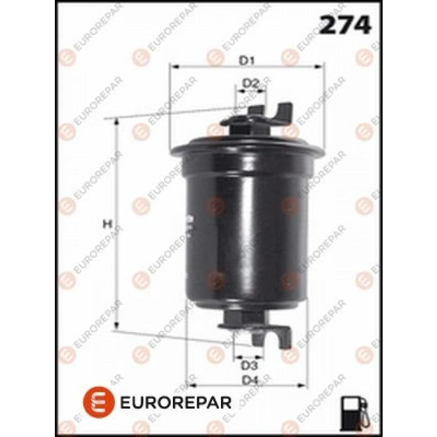 YAKIT FILTRESI MAZOT FILTRESI ACCENT/ELANTRA/SCOUPE 1,5 BENZIN 1995-1999