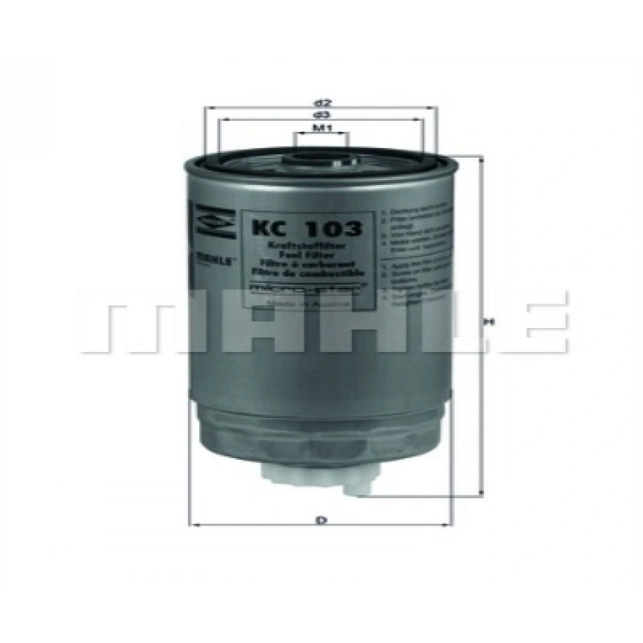 YAKIT FILTRESI MAZOT FILTRESI MAREA-BRAVO-PUNTO 1,9 JTD-2,4 JTD 96-