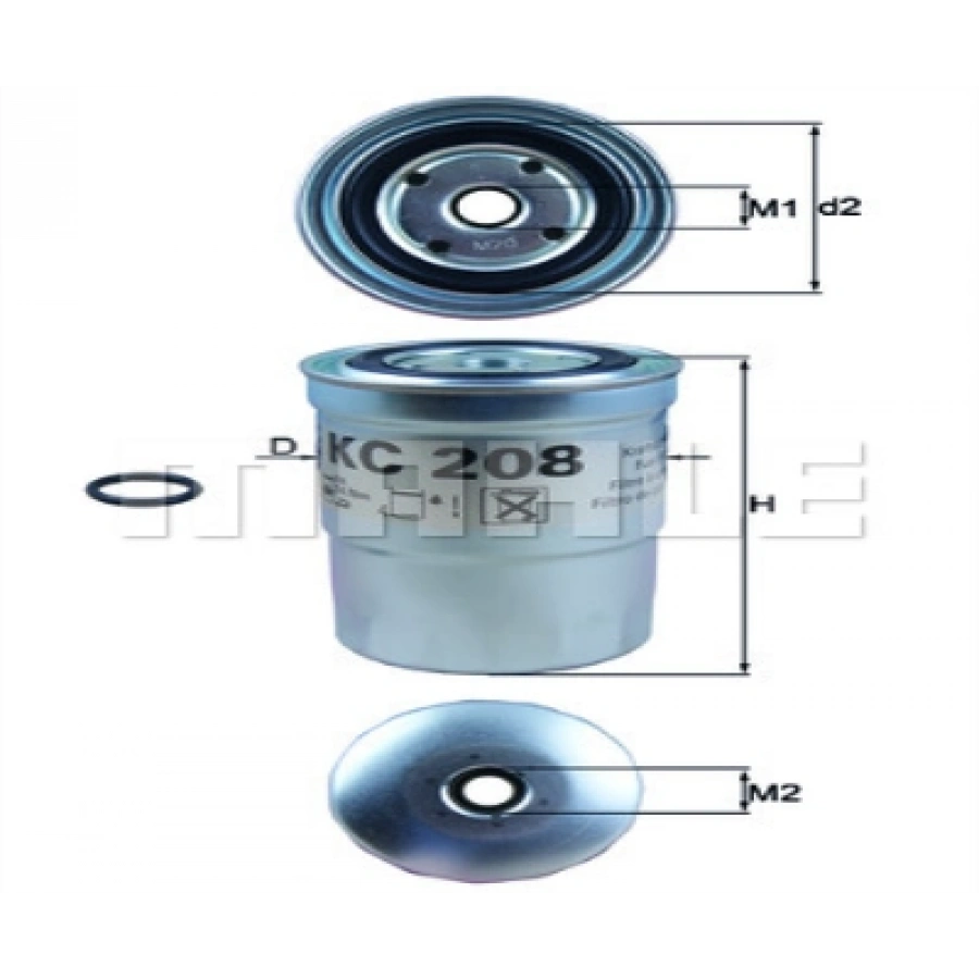 YAKIT FILTRESI . PAJERO (V7) 3.2 DI-D 00-06