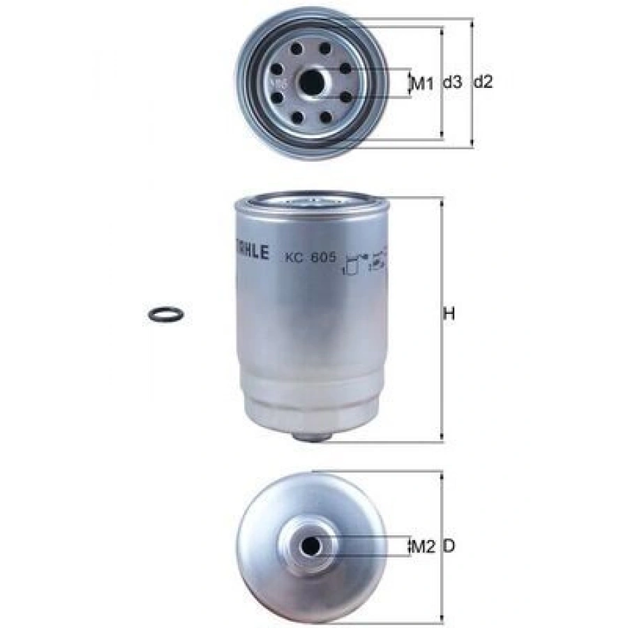 YAKIT FİLTRESİ QASHQAI 07 1.5D 2.0D XTRAIL 07 2.0D KALEOS 08 2.0 DCI