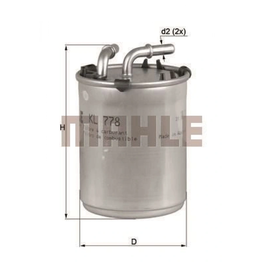 YAKIT FİLTRESİ TOLEDO II 1.9 SDI 68HP 03 99-06 04 KAMPANYALI