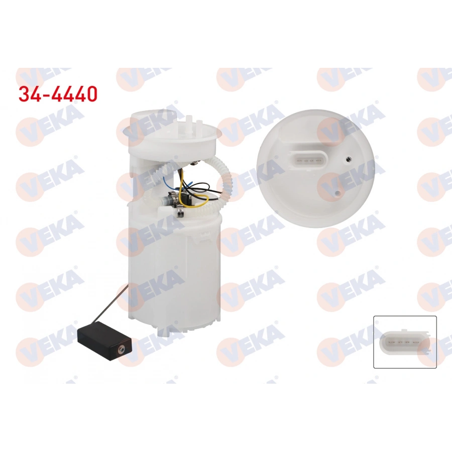 YAKIT POMPASI KOMPLE/SAMANDIRALI / 7.00468.85.0 / A2C59511651 / 4 PIN POLO-CORDOBA-FABIA BBY-BBZ-BBZ-BUD-AZQ-BME 1,2 1,2V-1,4 16V 01-10