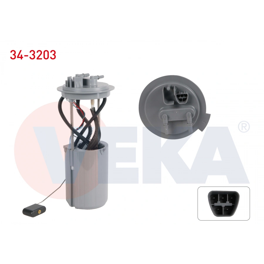 YAKIT POMPASI (SAMANDIRALI 4.0 BAR) CHEVROLET CAPTIVA C100 C140 2.0D 06 >
