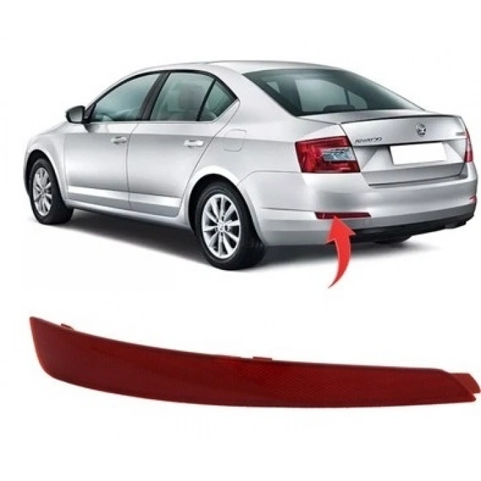 REFLEKTOR ARKA TAMPON SOL OCTAVIA 2013-2017 GKL 292008
