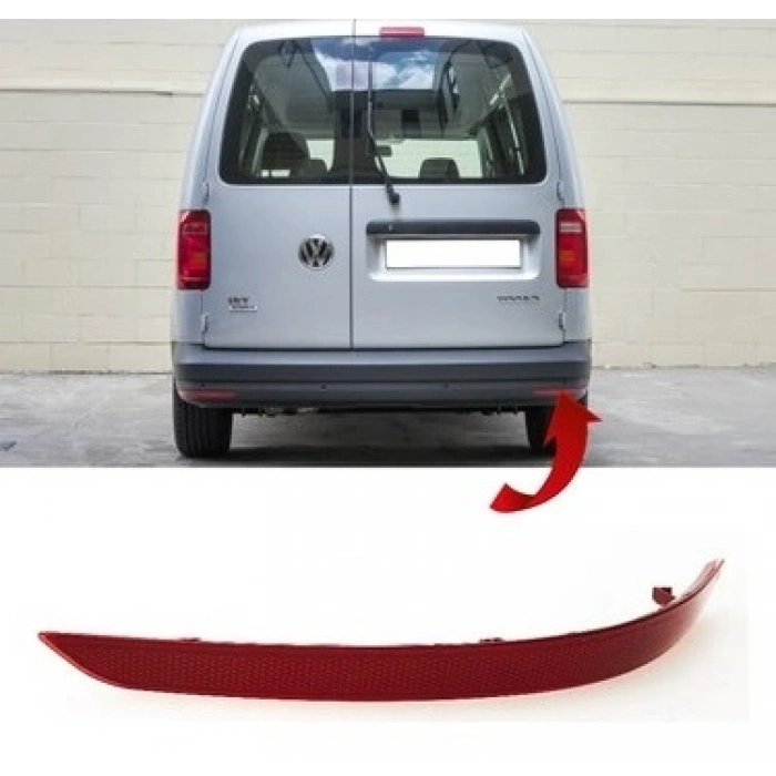 REFLEKTOR ARKA TAMPON SAG CADDY 2016-2022 GKL 291988