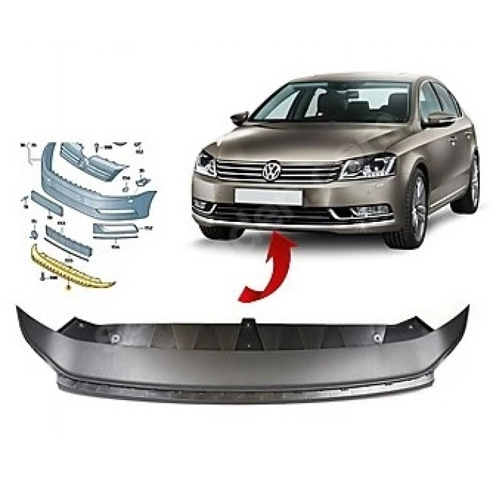TAMPON SPOYLERI ON PASSAT 2011-2015 GKL 290238