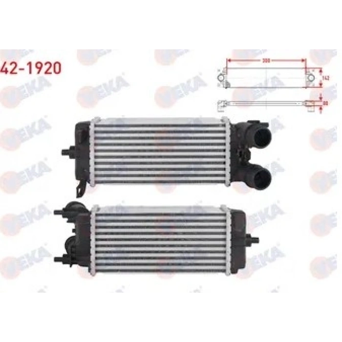 TURBO RADYATÖRÜ COURİER FİESTA 1.5 17- VEKA 42-1920