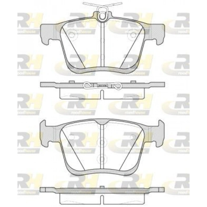 FREN BALATASI ARKA VAG GOLF 7, A3, LEON, PASSAT 2013> ROADHOUSE (ROTAŞ) 21516.00 T1