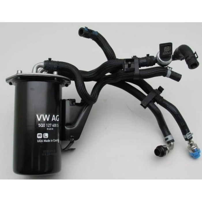 MAZOT FİLTRE KUTUSU KOMPLE 2.0 TDI KOMPLE BORULU (SENSÖR ÜZERİNDE) ORJİNAL 5Q0127400S (T1)