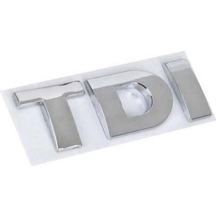 TDİ	ARKA BAGAJ YAZISI T-5 03<12  PASSAT 96<05  GOLF 4-5 98<09  POLO 99<09  CADDY 04<11 BORA					 T1