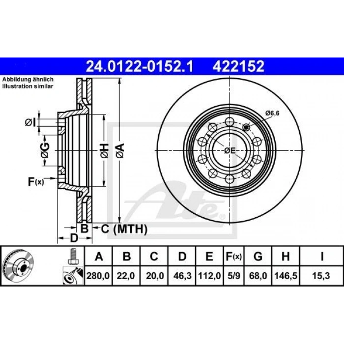 FREN DİSKİ ÖN PASSAT B5 00> A4 94> A4 00> A8 98> A8 03> EXEO 09> - (R1)