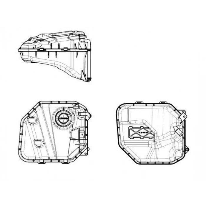 RADYATÖR YEDEK SU DEPOSU Q7/TOUAREG (R1)