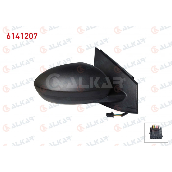 DIS DIKIZ AYNASI SAG ELEKTRIKLI ISITMALI 7 PIN DACIA SANDERO III 2021- / JOGGER 2022- / LOGAN III 2021- (A1)