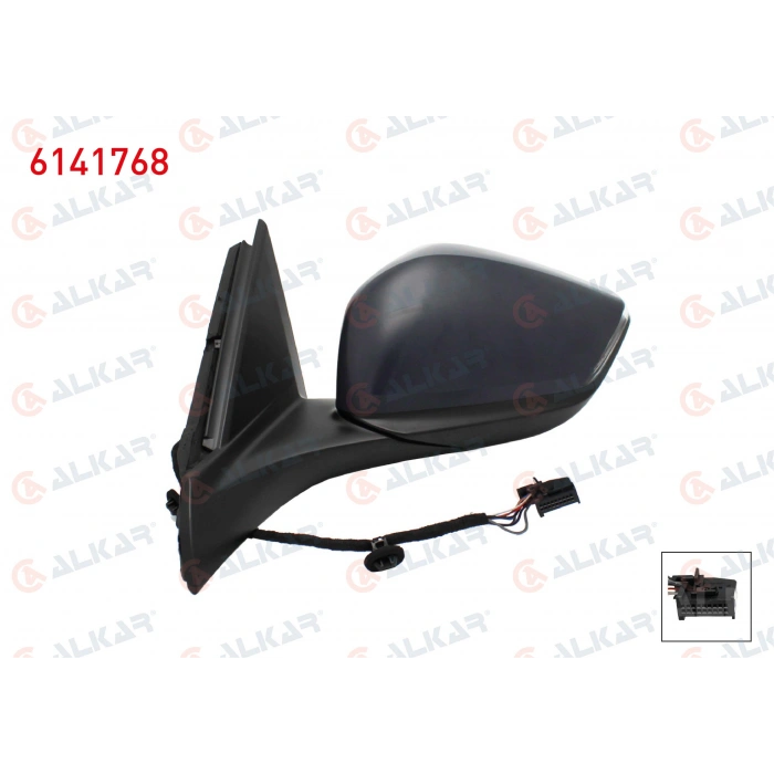 DIS DIKIZ AYNASI SOL ELEKTRIKLI ISITMALI SINYALLI 8 PIN OPEL ASTRA L 2021- / PEUGEOT 308 III 2021- / 308 SW III 2021- (A1)