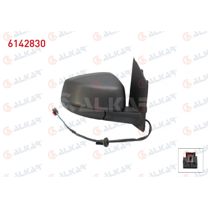 DIS DIKIZ AYNASI SAG ELEKTRIKLI ISITMALI 5 PIN FORD TOURNEO CONNECT 2022- / VOLKSWAGEN CADDY V 2020- (A1)