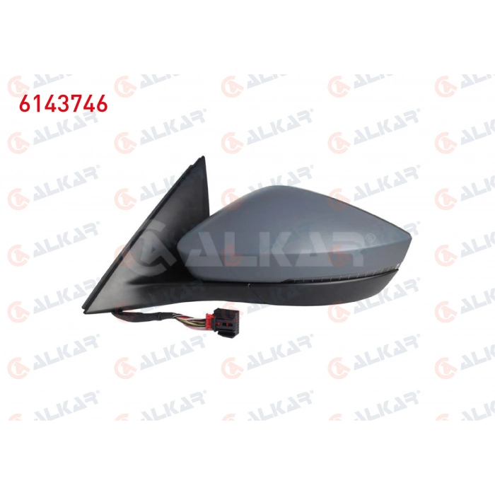 DIS DIKIZ AYNASI SOL ELEKTRIKLI ISITMALI ASTARLI OTOMATIK KATLANIR SINYALLI LED 10 PIN SKODA SCALA/KAMIQ 2019- (A1)