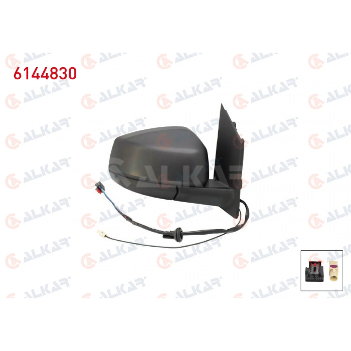 DIS DIKIZ AYNASI SAG ELEKTRIKLI ISITMALI ANTENLI 5 PIN FORD TOURNEO CONNECT 2022- / VOLKSWAGEN CADDY V 2020- (A1)