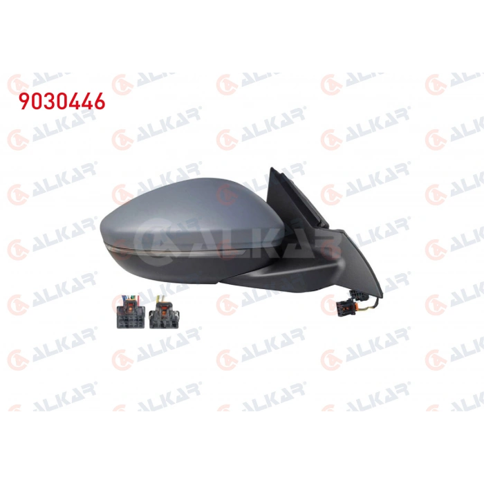 DIS DIKIZ AYNASI SAG ELEKTRIKLI ISITMALI ASTARLI OTOMATIK KATLANIR SINYALLI SENSORLU ALT AYDINLATMALI KOR NOKTALI 10+4 PIN OPEL MOKKA 2020- (A1)